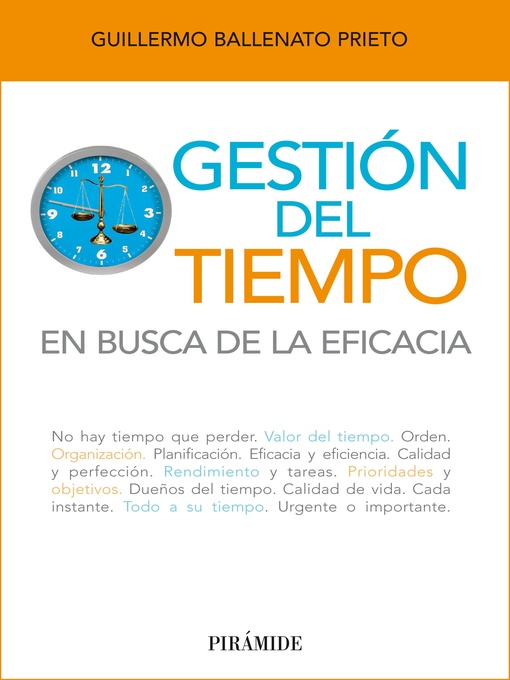 Title details for Gestión del tiempo by Guillermo Ballenato Prieto - Available